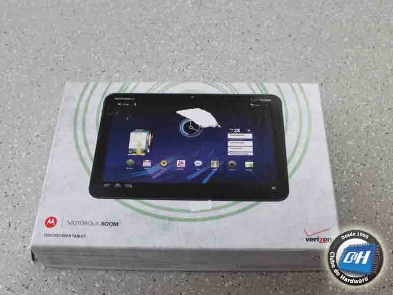 Teste do Tablet Motorola Xoom