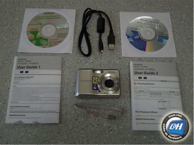 Teste da Câmera Digital Fujifilm FinePix A150