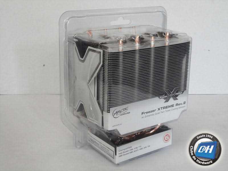 Teste do Cooler Arctic Cooling Freezer XTREME Rev. 2