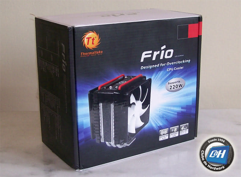 Teste do Cooler Thermaltake Frio