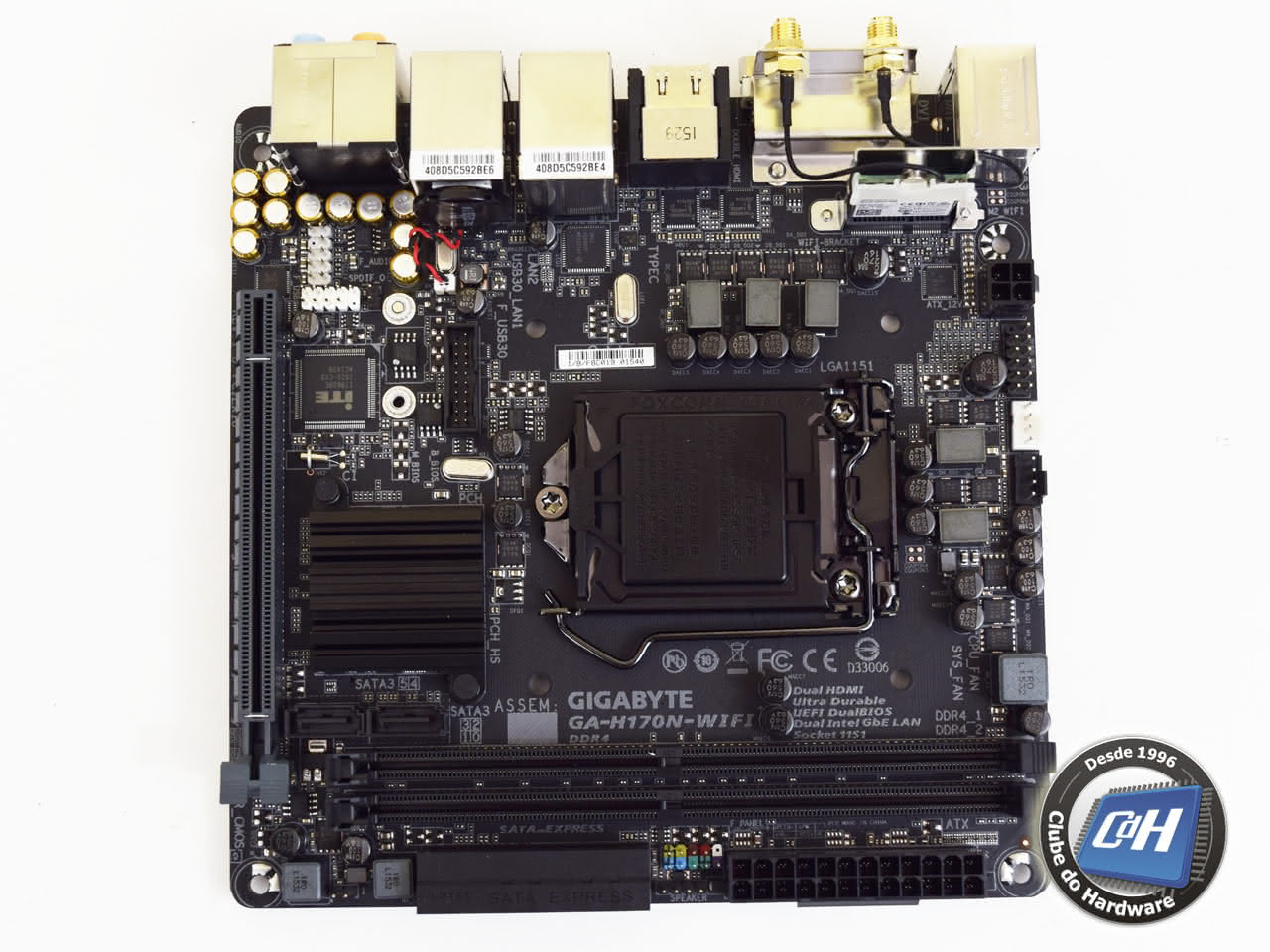 Placa-mãe Gigabyte H170N-WIFI