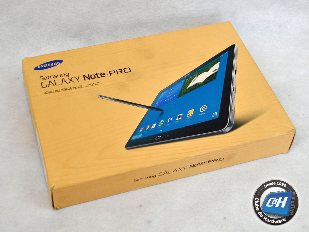 Teste do tablet Samsung Galaxy Note Pro 12.2