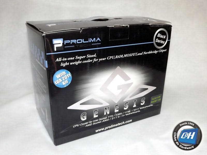 Teste do Cooler Prolimatech Genesis Black Series