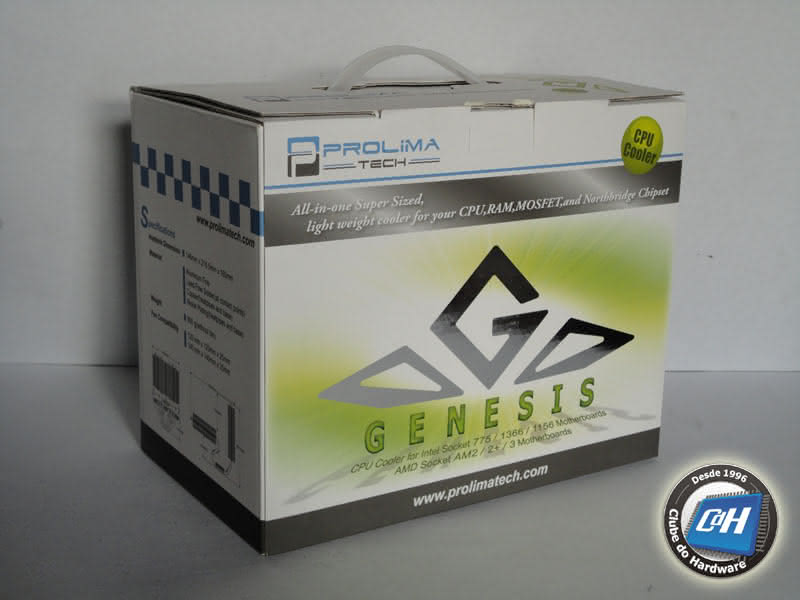 Teste do Cooler Prolimatech Genesis Teste do Cooler Prolimatech Genesis