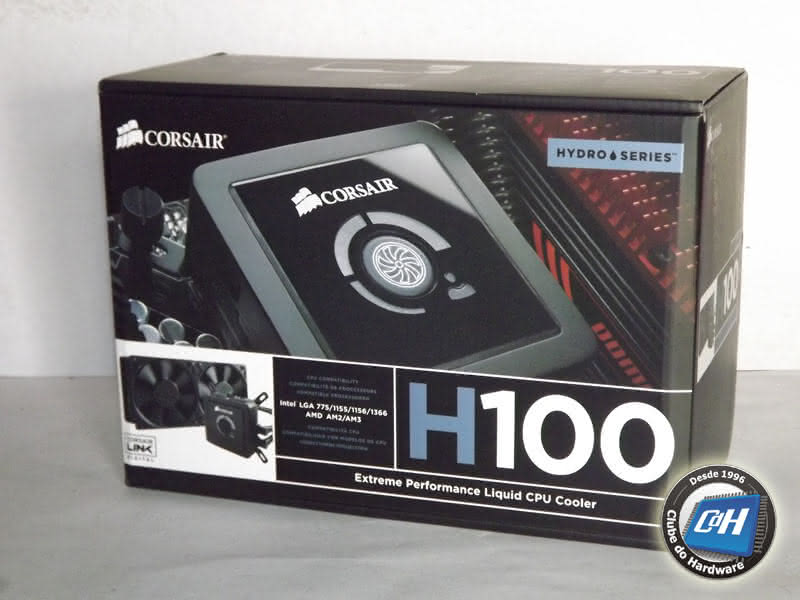 Teste do Sistema de Refrigeração Líquida Corsair H100