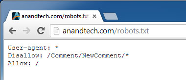 Arquivo robots.txt