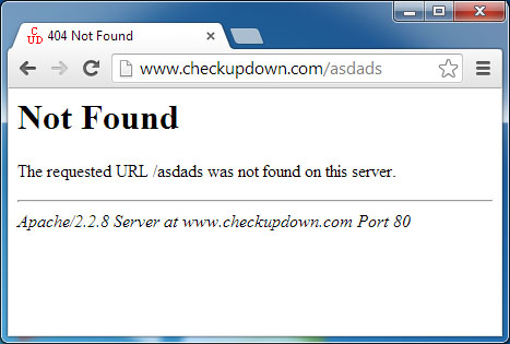 Site sem uma página de erro personalizada mostrando o nome e a versão do programa servidor we