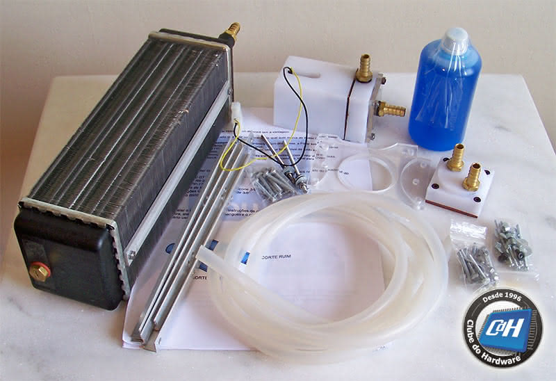 Teste do Sistema de Refrigeração Líquida Pollar HydroX