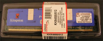 Mais informações sobre "Kingston HyperX 4000 512 MB"