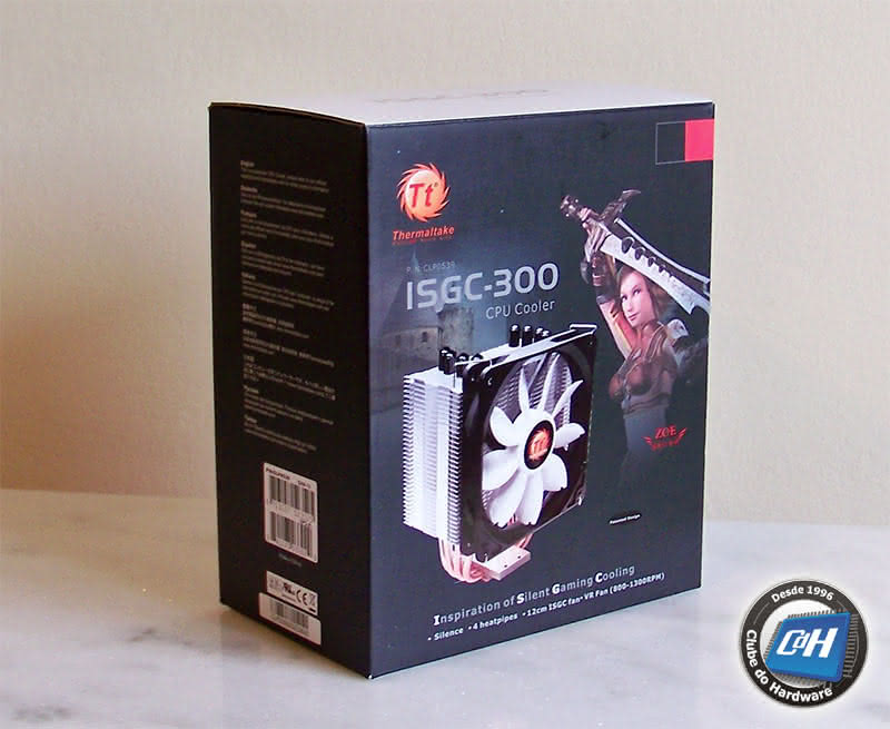 Teste do Cooler Thermaltake ISGC-300 Teste do Cooler Thermaltake ISGC-300