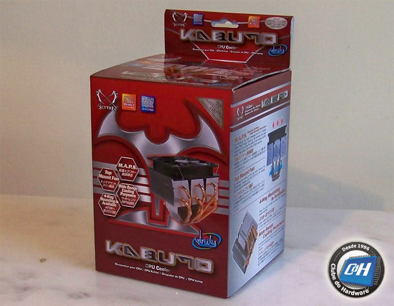 Teste do Cooler Scythe Kabuto Teste do Cooler Scythe Kabuto