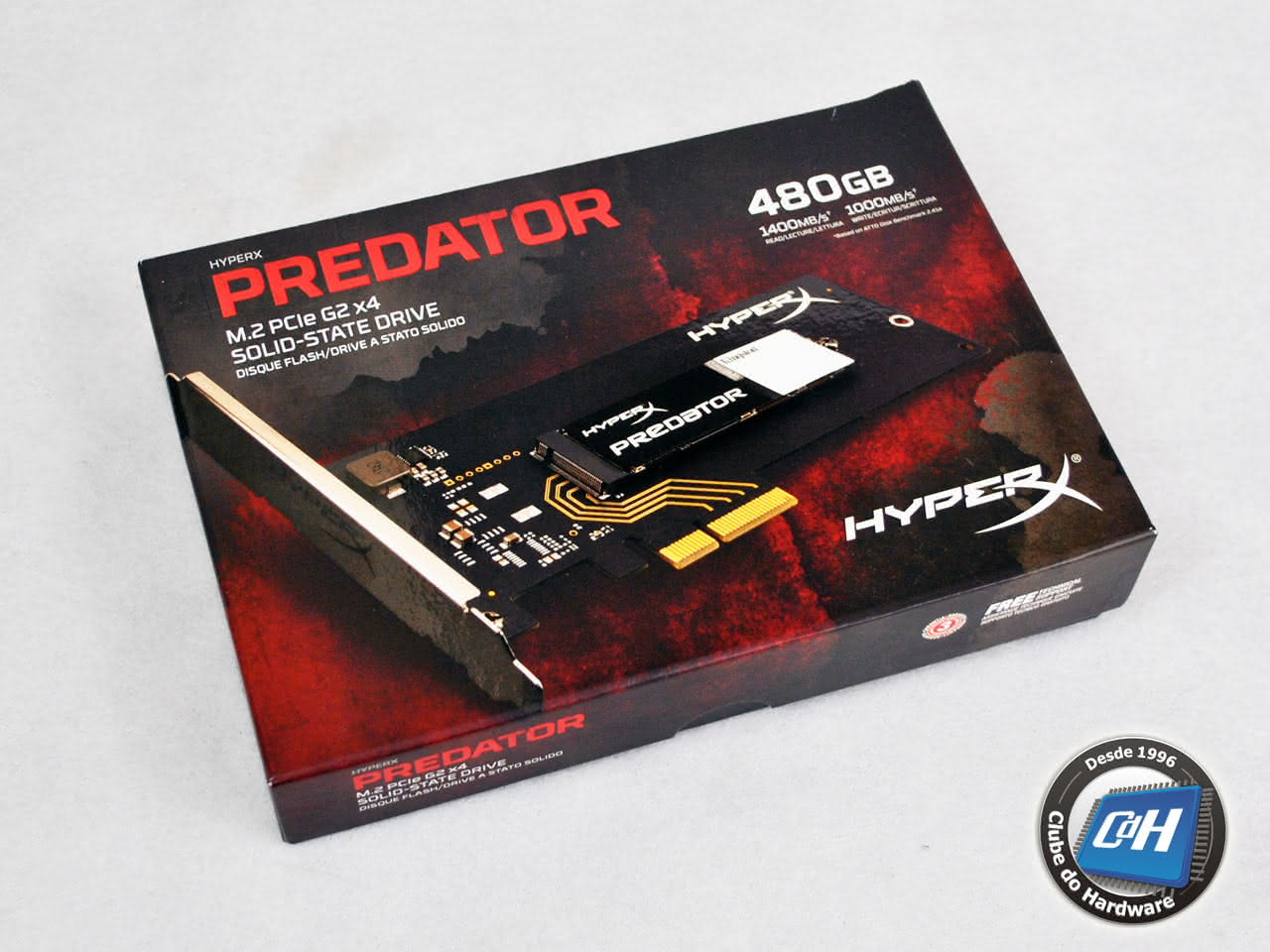 Teste das Unidades SSD Kingston HyperX Predator 480 GiB vs. Kingston HyperX Savage 480 GiB Teste das Unidades SSD Kingston HyperX Predator 480 GiB vs. Kingston HyperX Savage 480 GiB