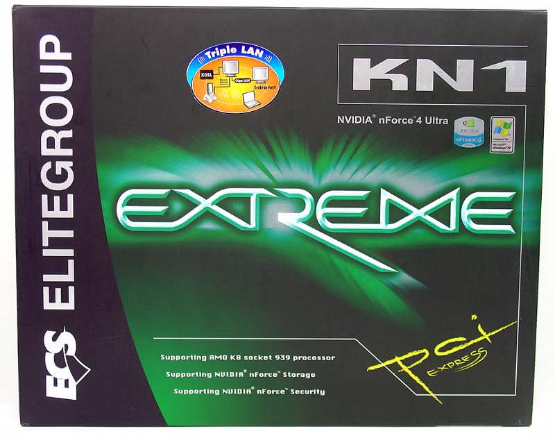 Placa-Mãe ECS KN1 Extreme