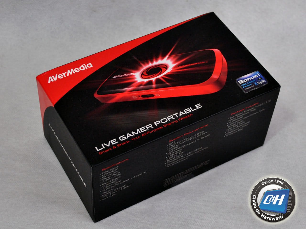 Teste do dispositivo de captura AVerMedia Live Gamer Portable