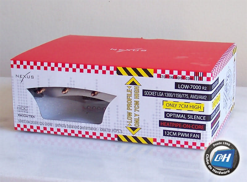 Teste do Cooler Nexus LOW-7000 R2 Teste do Cooler Nexus LOW-7000 R2