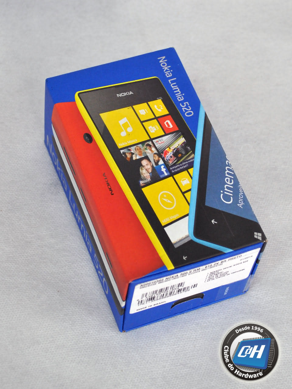 Teste do smartphone Nokia Lumia 520