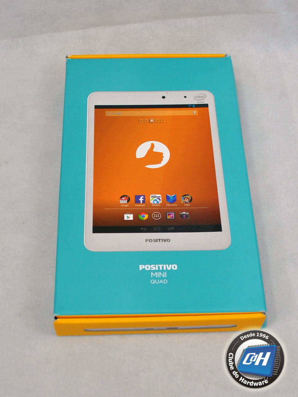 Teste do tablet Positivo Mini Quad