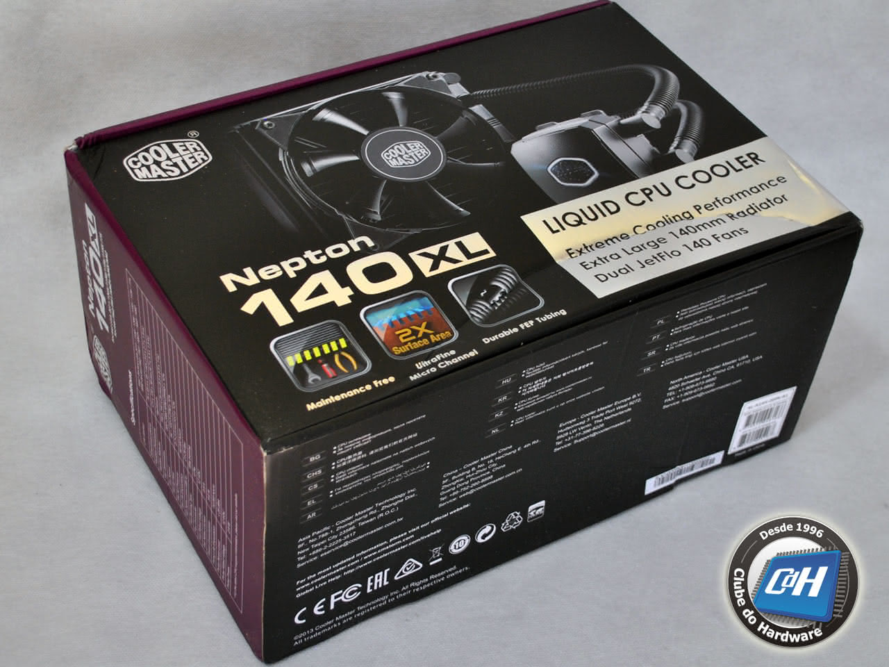 Teste do cooler Nepton 140XL da Cooler Master