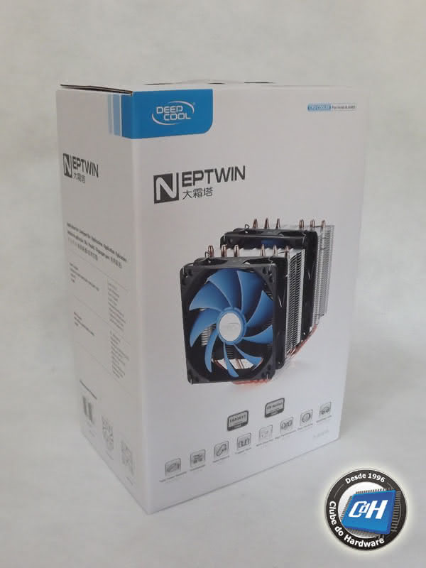 Teste do Cooler Deepcool Neptwin