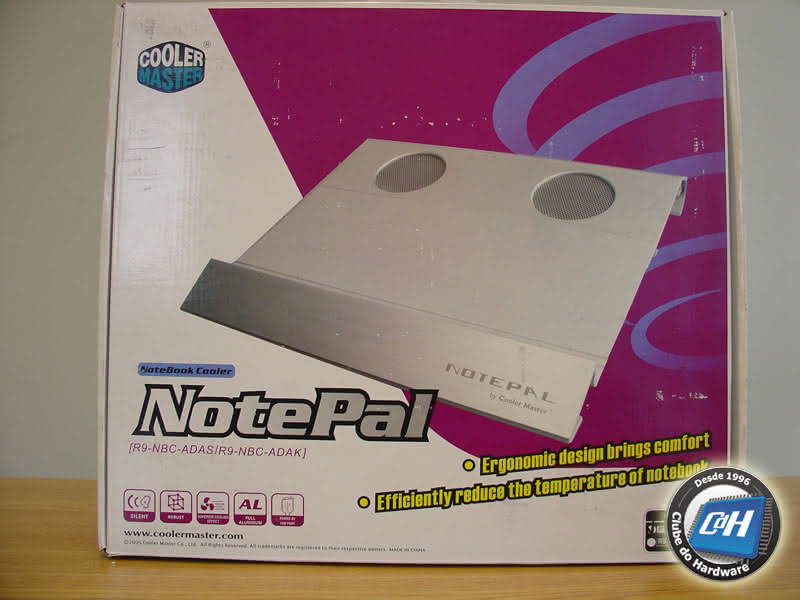 Cooler para Notebooks NotePal da Cooler Master