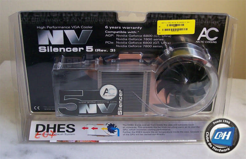 Teste do Cooler para Placas de Vídeo NV Silencer 5 da Arctic Cooling Teste do Cooler para Placas de Vídeo NV Silencer 5 da Arctic Cooling