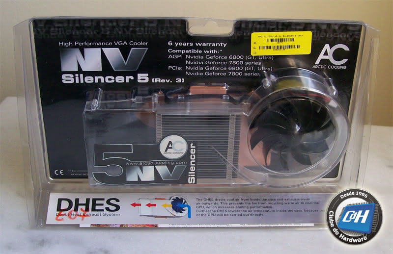 Teste do Cooler para Placas de Vídeo NV Silencer 5 da Arctic Cooling