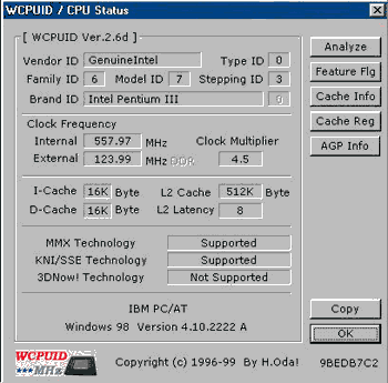 Overclock: Pentium III-450 a 600 MHz