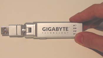 Gigabyte Storage + Wireless LAN Card GN-WLBZ201