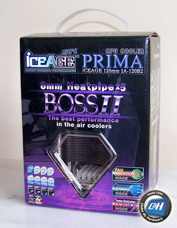 Teste do Cooler 3R System iCEAGE Prima Boss II Teste do Cooler 3R System iCEAGE Prima Boss II