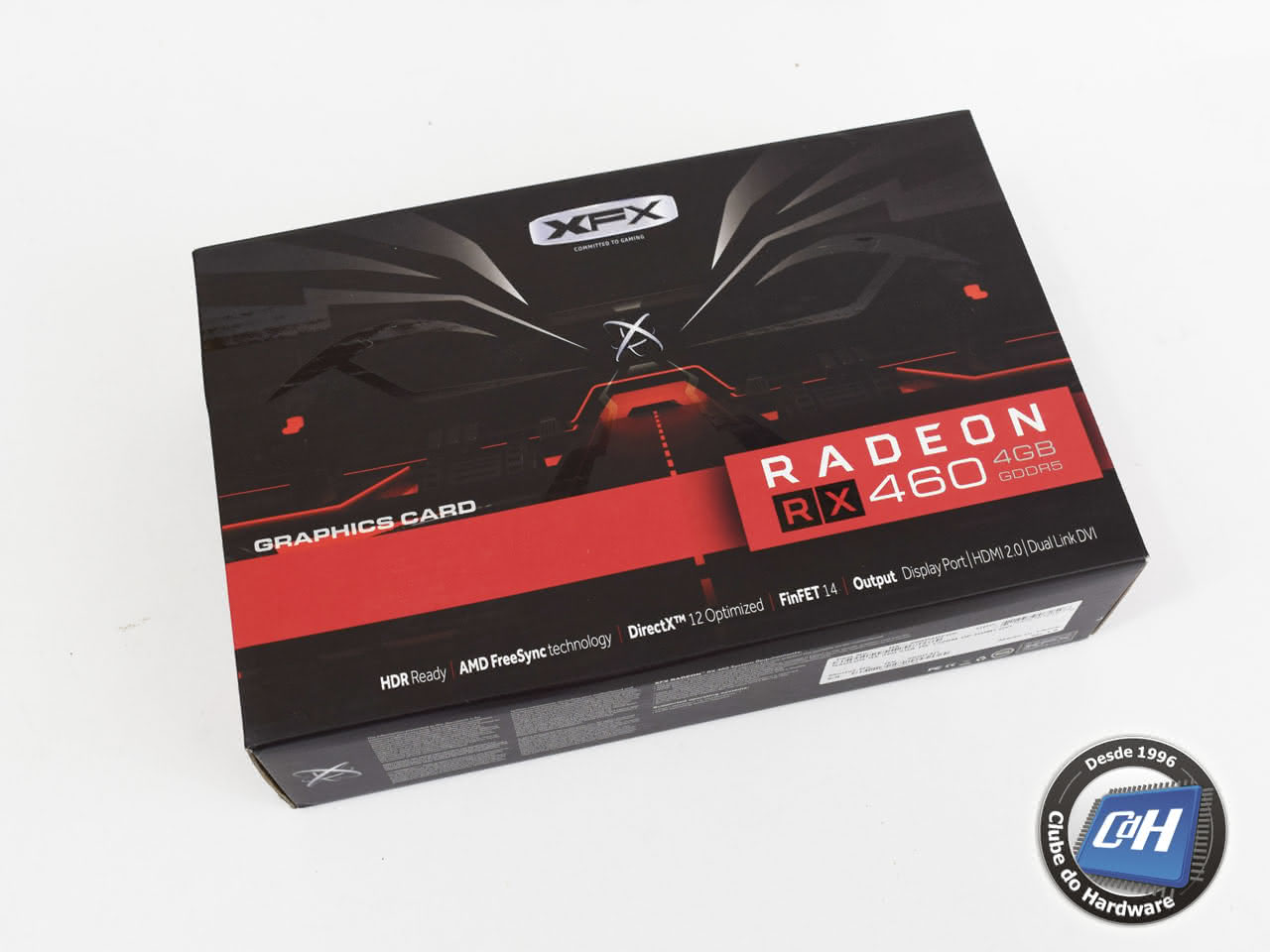 Teste da placa de vídeo XFX Radeon RX 460 Teste da placa de vídeo XFX Radeon RX 460