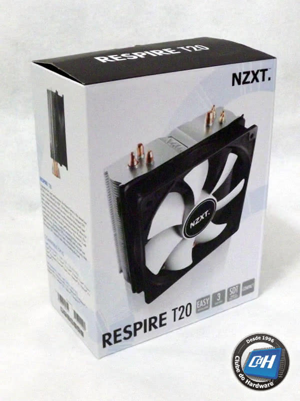 Teste do Cooler NZXT Respire T20