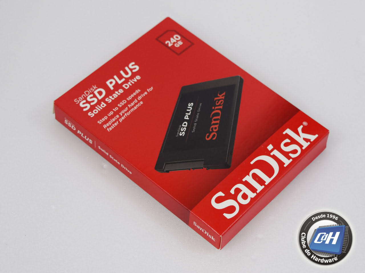 Teste da Unidade SSD SanDisk SSD PLUS 240 GiB