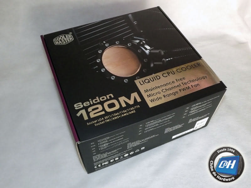 Teste do Cooler Seidon 120M da Cooler Master