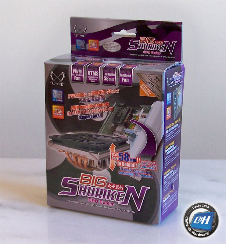 Teste do Cooler Scythe Big Shuriken Teste do Cooler Scythe Big Shuriken