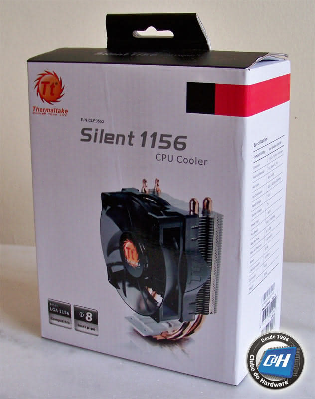 Teste do Cooler Thermaltake Silent 1156 Teste do Cooler Thermaltake Silent 1156