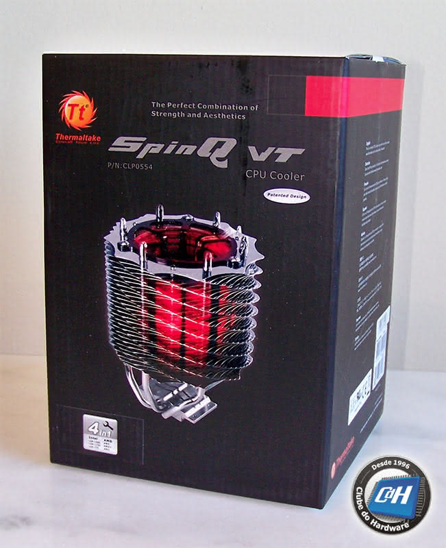 Teste do Cooler Thermaltake SpinQ VT