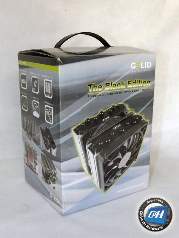 Teste do Cooler Gelid The Black Edition Teste do Cooler Gelid The Black Edition