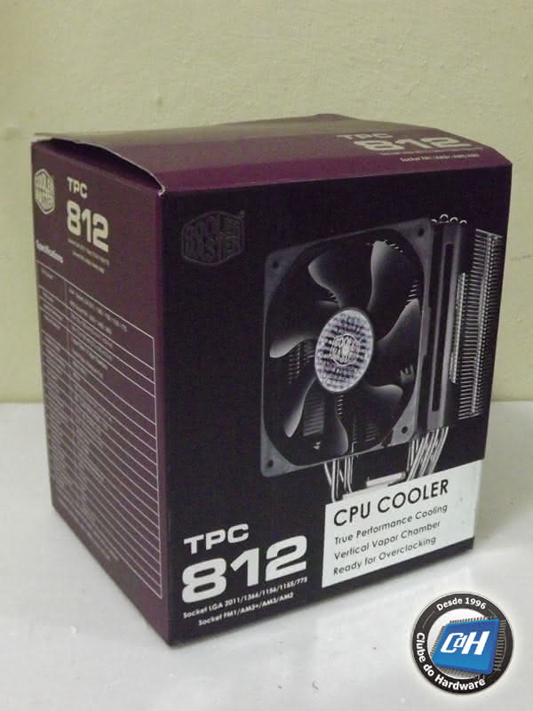 Teste do Cooler TPC 812 da Cooler Master