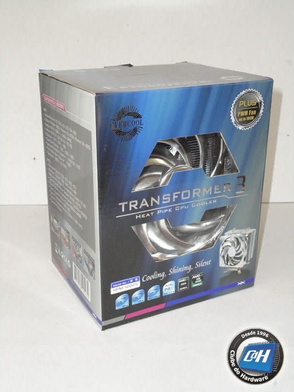 Teste do Cooler Evercool Transformer 3