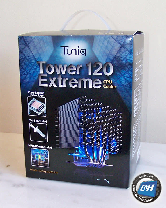 Teste do Cooler Tuniq Tower 120 Extreme