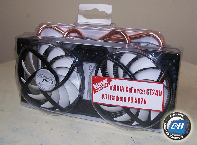 Teste do Cooler para Placas de Vídeo Arctic Cooling Accelero Twin Turbo Pro Teste do Cooler para Placas de Vídeo Arctic Cooling Accelero Twin Turbo Pro
