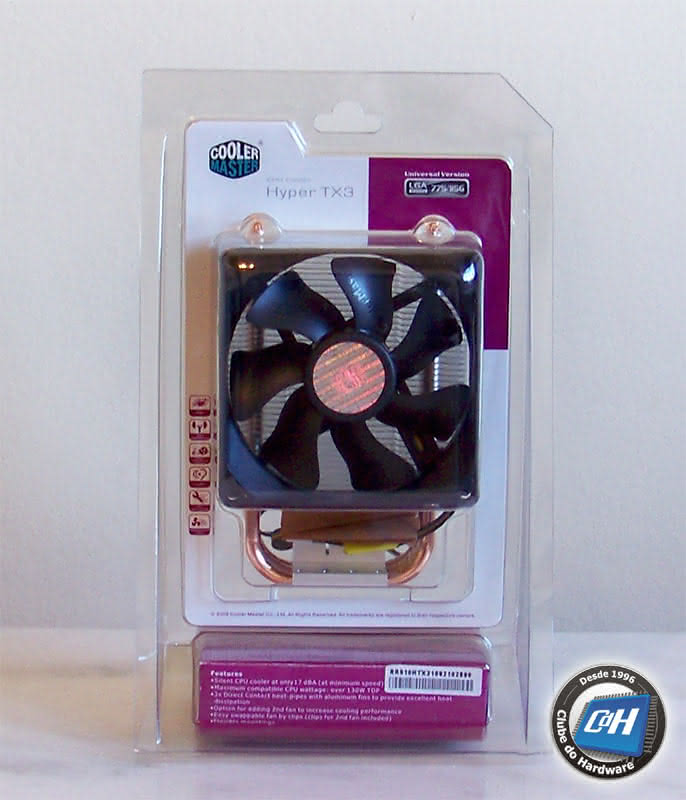 Teste do Cooler Hyper TX3 da Cooler Master Teste do Cooler Hyper TX3 da Cooler Master