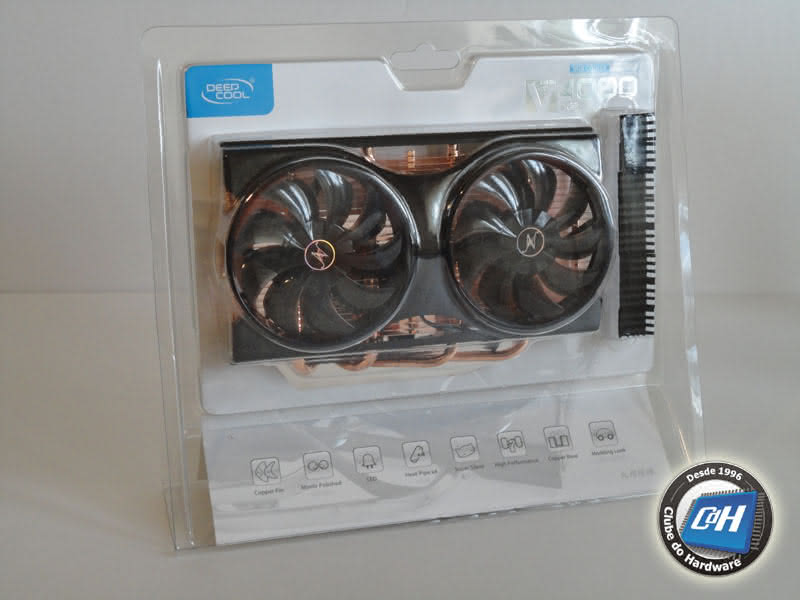 Teste do Cooler para Placas de Vídeo Deepcool V4000 Teste do Cooler para Placas de Vídeo Deepcool V4000