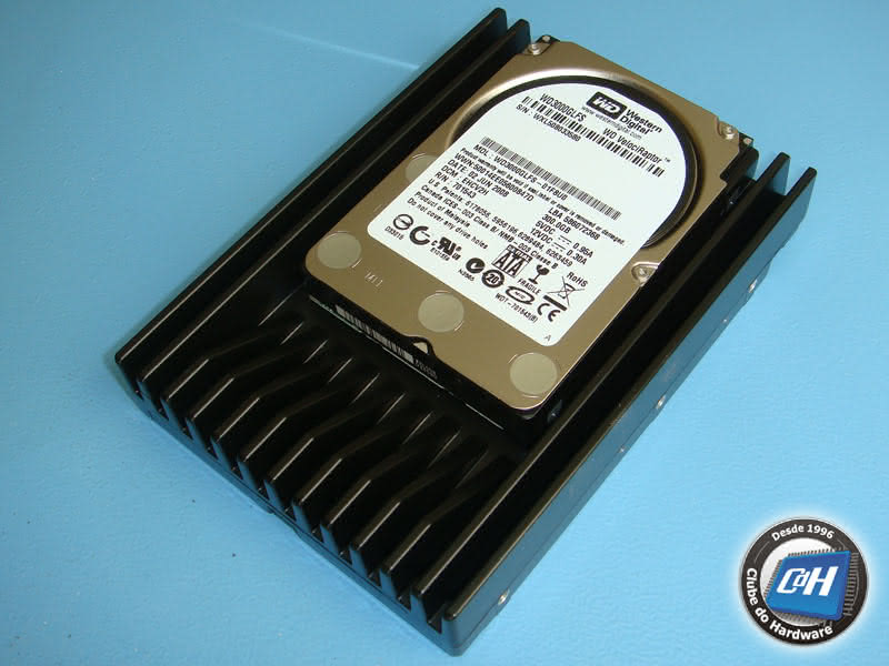 Teste Do Disco Rígido Western Digital VelociRaptor WD3000GLFS Teste Do Disco Rígido Western Digital VelociRaptor WD3000GLFS