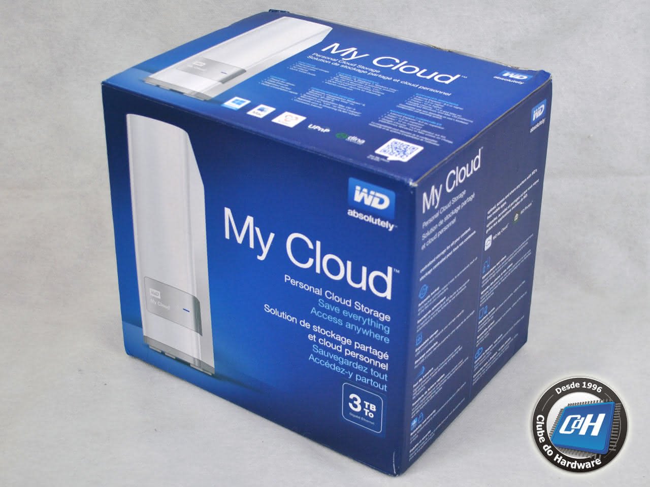 Teste do Disco Rígido de Rede WD My Cloud de 3 TB