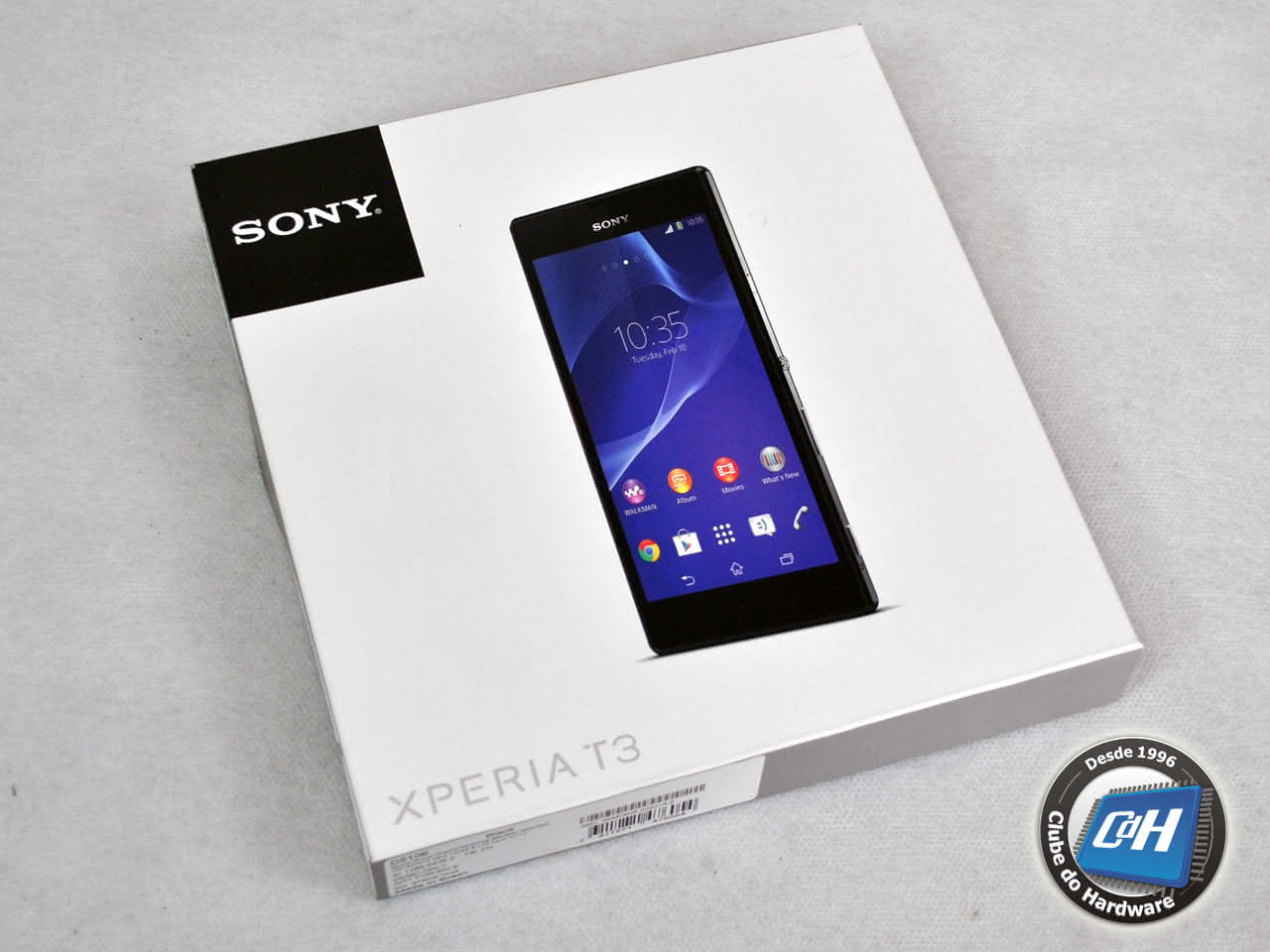 Teste do smartphone Sony Xperia T3
