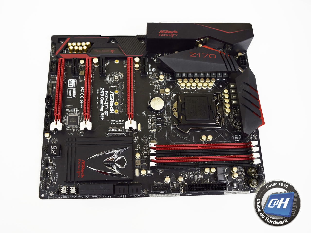 Placa-mãe ASRock Fatal1ty Z170 Gaming K6+