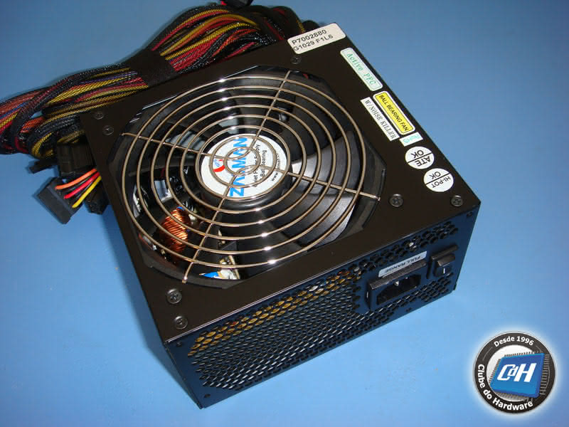 Teste da Fonte de Alimentação Zalman ZM460B-APS 460 W Teste da Fonte de Alimentação Zalman ZM460B-APS 460 W